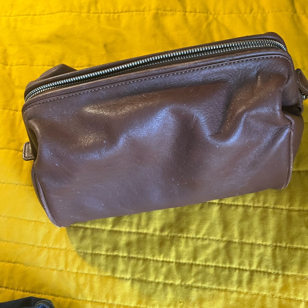Coach Brown Leather Label